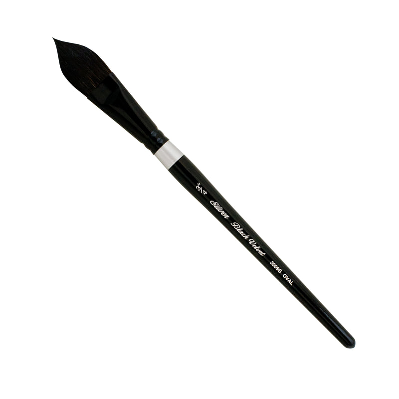 Black Velvet® Brush, Oval Wash, Size 3/4