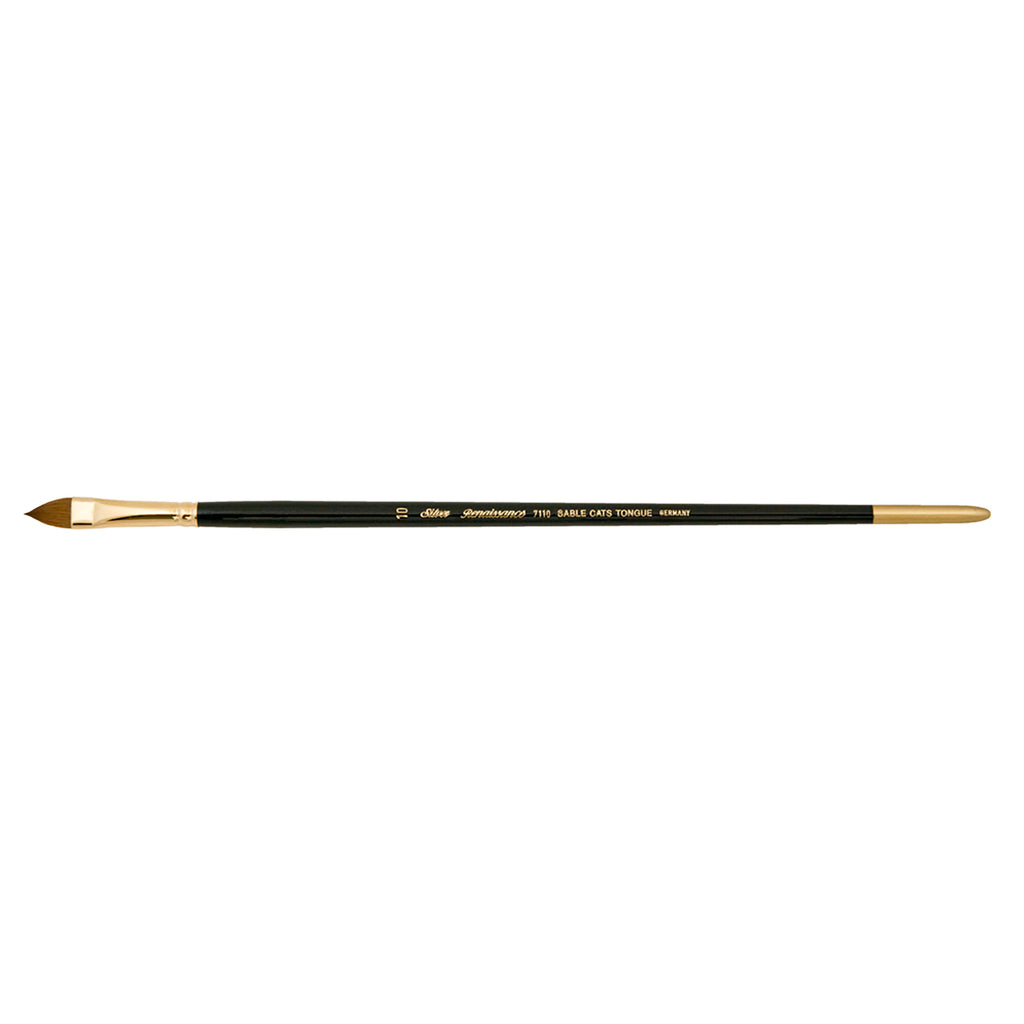 Renaissance® Cats Tongue Brush, Long Handle, Size 10