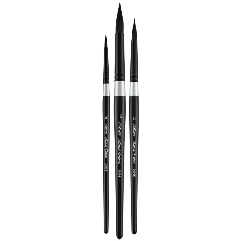 Susan Louise Moyer Basic Brush Set, 3 Brushes