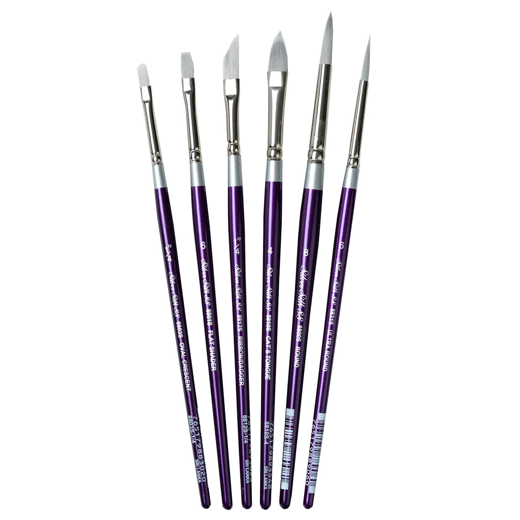 Silver Silk Creative, 6 Brushes