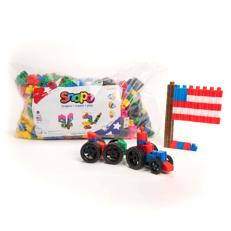 Snapo Mega Builders Kit 1100 Pieces