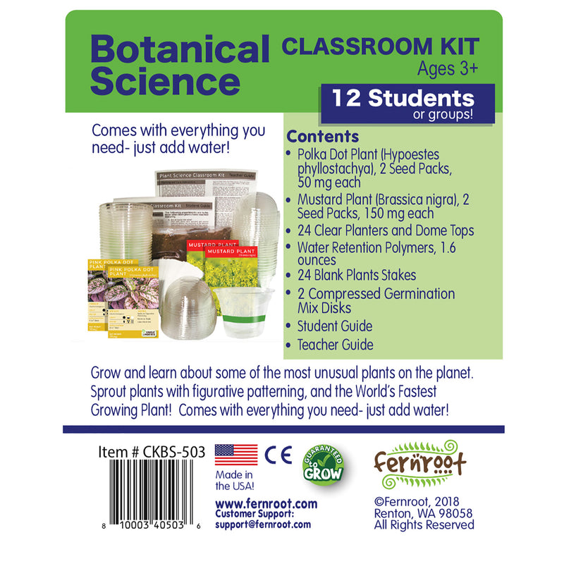 Botanical Science Classroom Kit