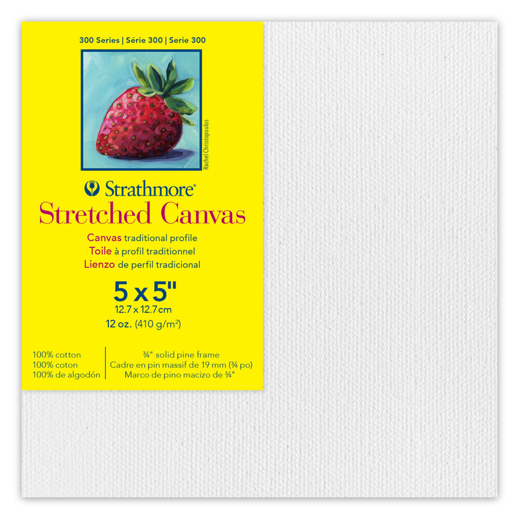 300 Series Trad Stretch Canvas 5x5 Strathmore