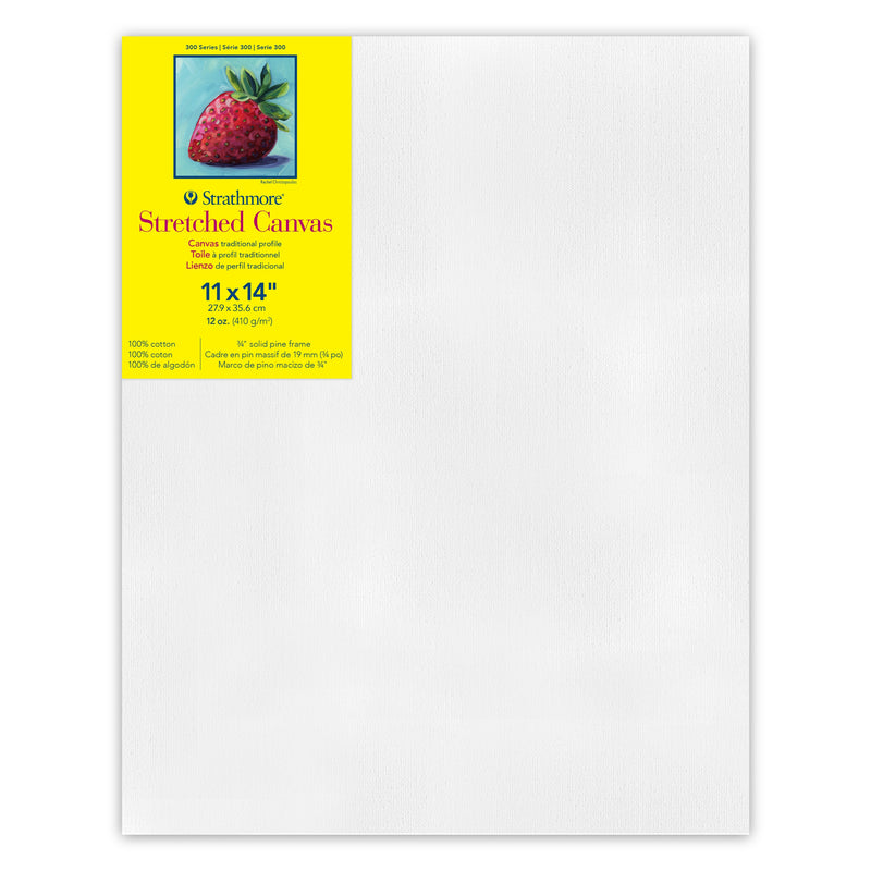 300 Series Trad Stretch Canvs 11x14 Strathmore