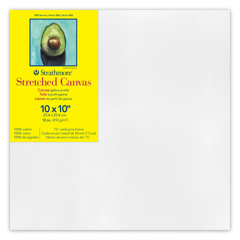 300 Series Gall Stretch Canvs 10x10 Strathmore