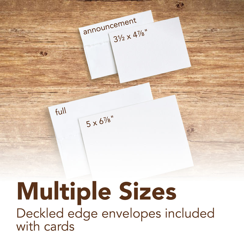 Bristol Cards & Envel 3.5x4.875in 400 Series 6pk