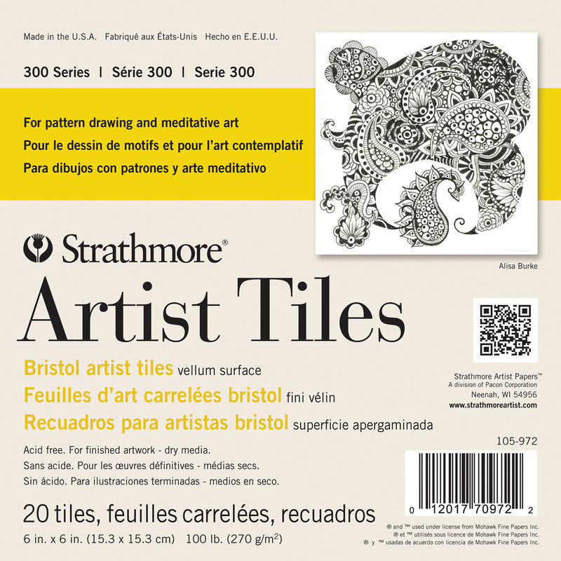 Artist Tiles Bristol 20 Sheet 6x6in 300 Series