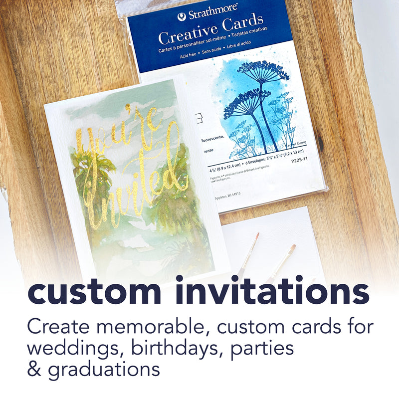 Creative Cards & Envel 3.5x4.875in 6pk