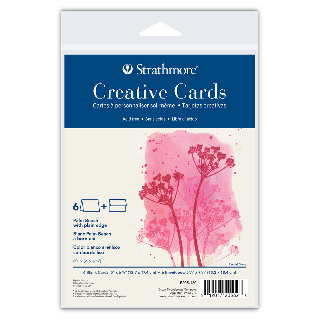 Creative Cards Palm Beach 5x6.875in & Envelopes 6pk