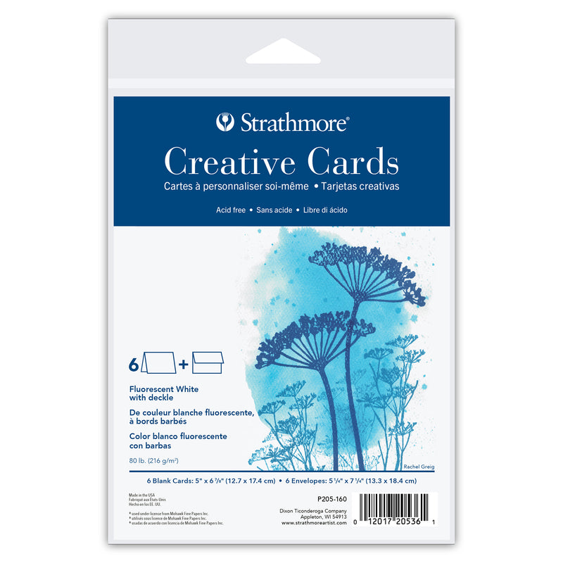 Creative Cards & Envel 5x6.875in 6pk