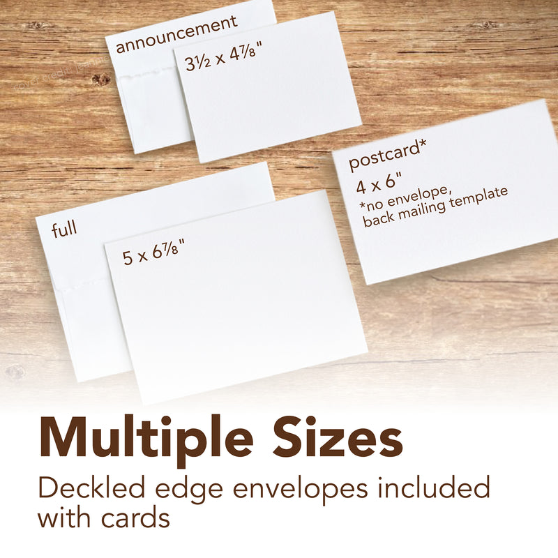 Mixed Media Cards 5x6.875in 400ser & Envelopes 6pk