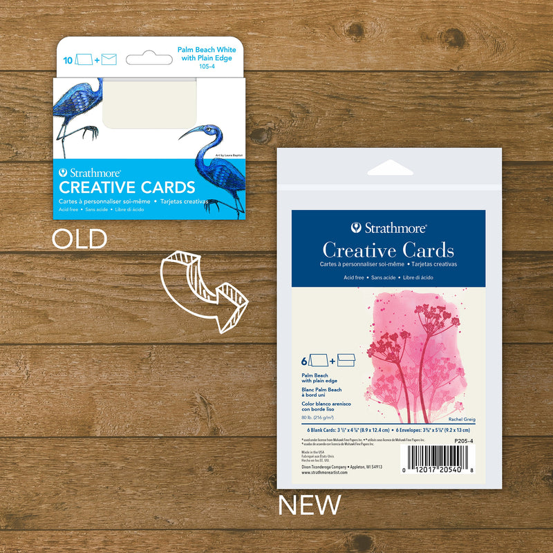 Creative Cards Palm Beach 3.5x4.875 & Envelopes 6pk
