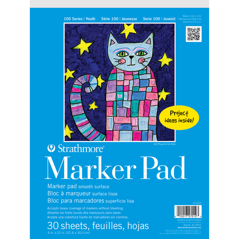 (3 Ea) 100 Series Marker Pad 9x12in