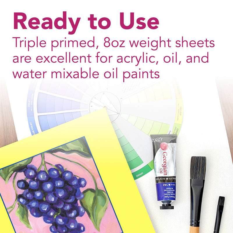 Canvas Pad Tape Bind 10shts 9x12in 300 Series