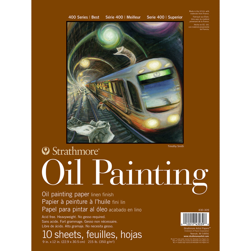 400 Series Oil Pad, Glue Binding, 10 Sheet, 9x12 inch, Pack of 2