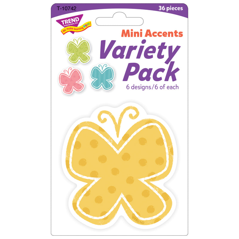 Garden Butterflies Mini Accents Variety Pack