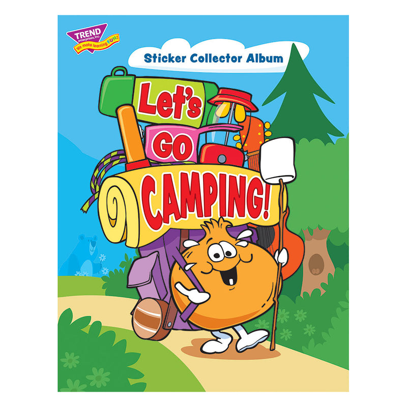Camping Sticker Collector Album