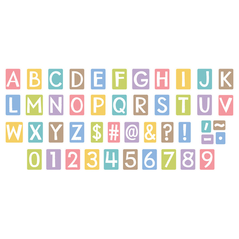 Garden Path 4in Tiles Uppercase Ready Letters