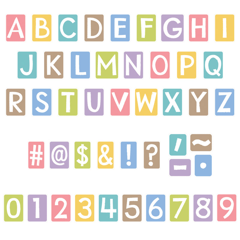 Garden Path 4in Tiles Uppercase Ready Letters