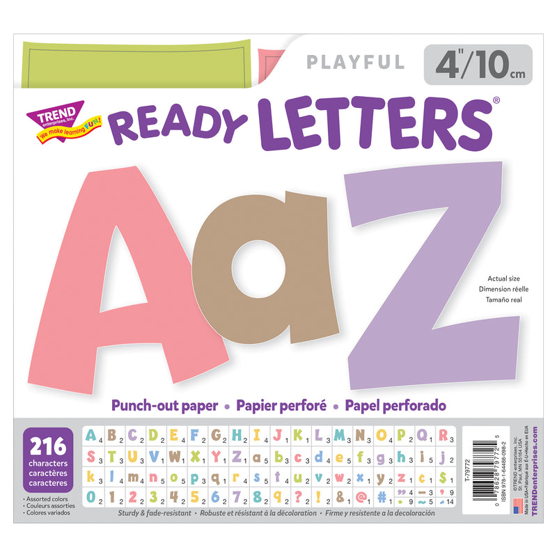 Summer Morning 4in Playful Letters