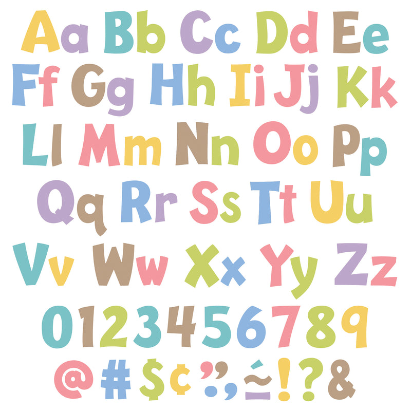 Summer Morning 4in Playful Letters