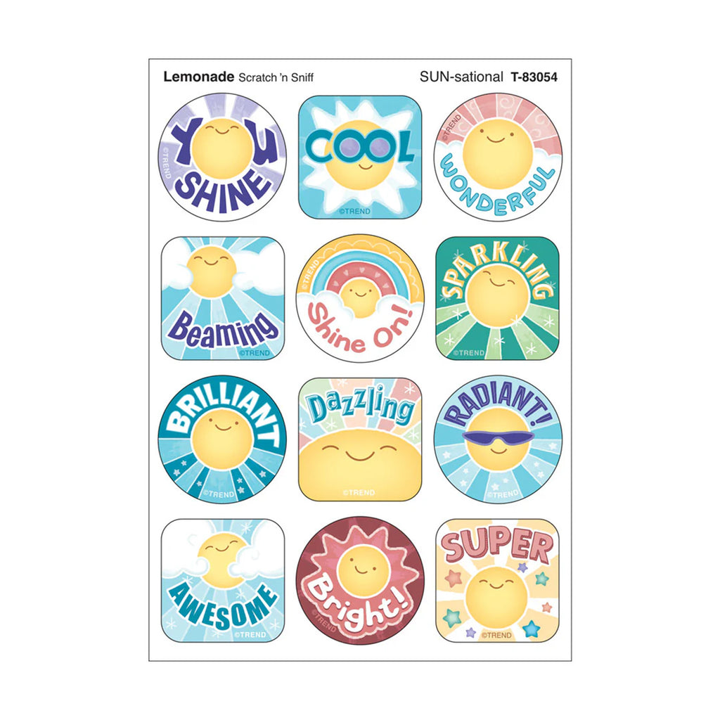 Stinky Stickers Sunsational Lemonad Scent