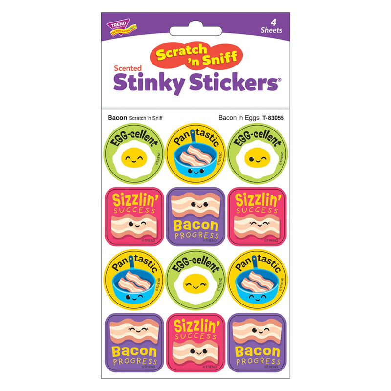 Stinky Stickers Bacon Scent Bacon N Eggs