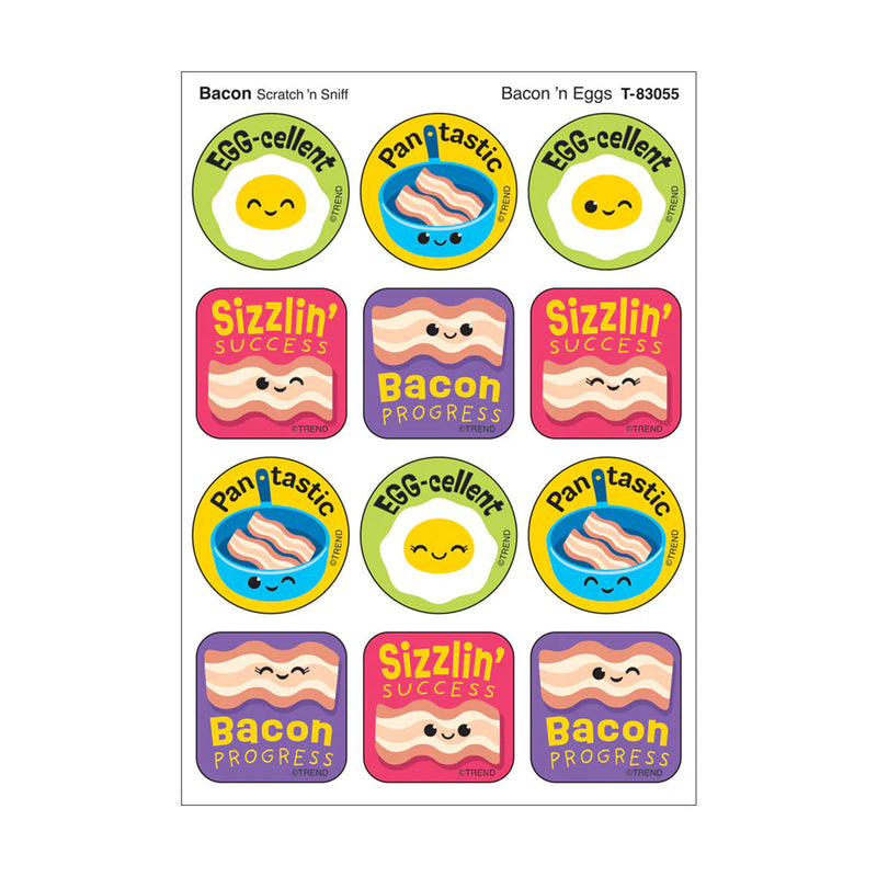 Stinky Stickers Bacon Scent Bacon N Eggs