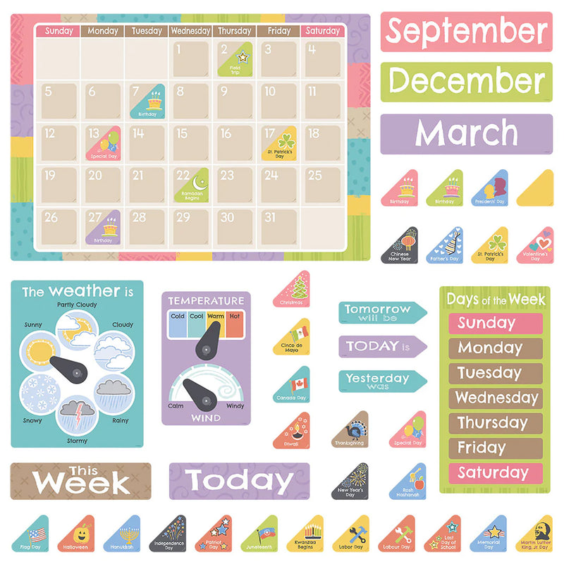 Good to Grow Calendar Bulletin Board Set