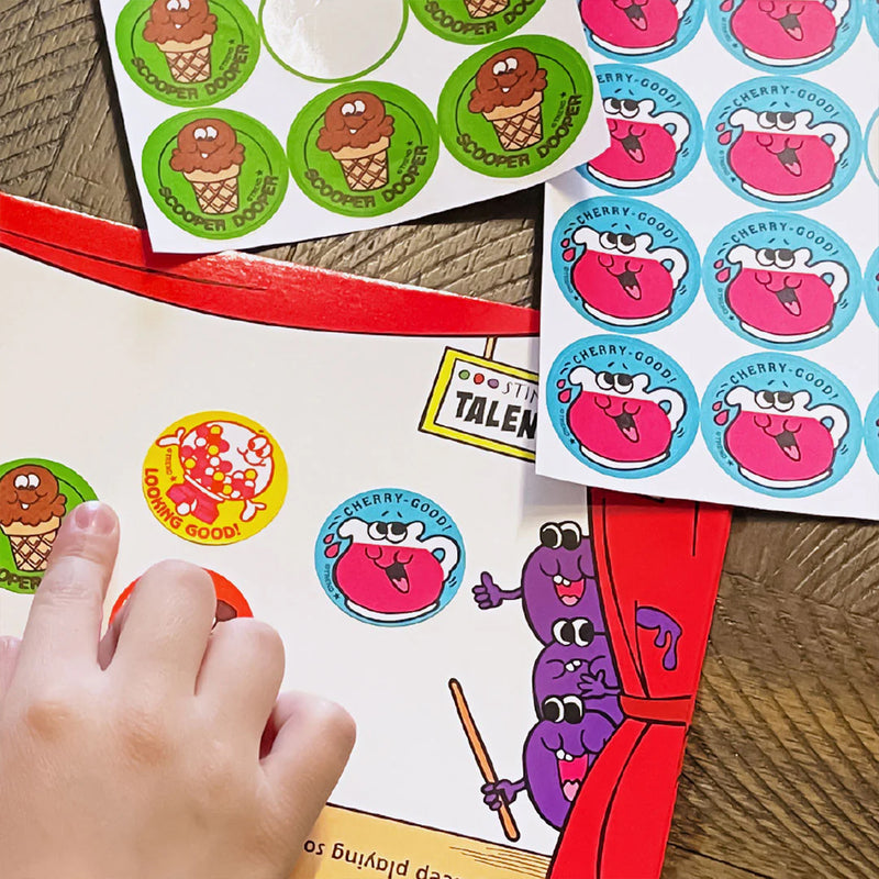 Stickers 24ct Cherry Good Cherry Punch Scent