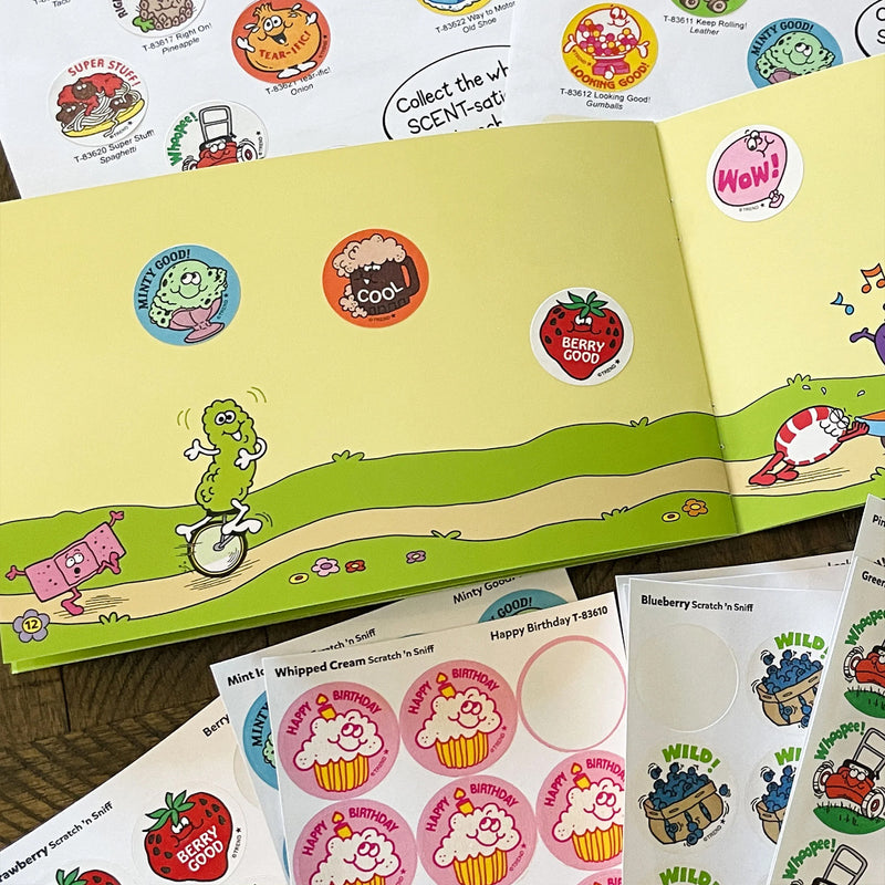 Stickers 24ct Cool Root Beer Scent