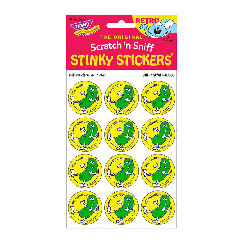 Stickers Dillightful Dill Pickle Scent