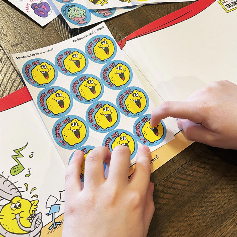 Stickers 24ct Ex Squeeze Me Lemon Juice Scent
