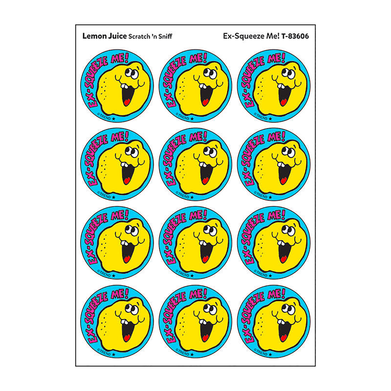 Stickers 24ct Ex Squeeze Me Lemon Juice Scent