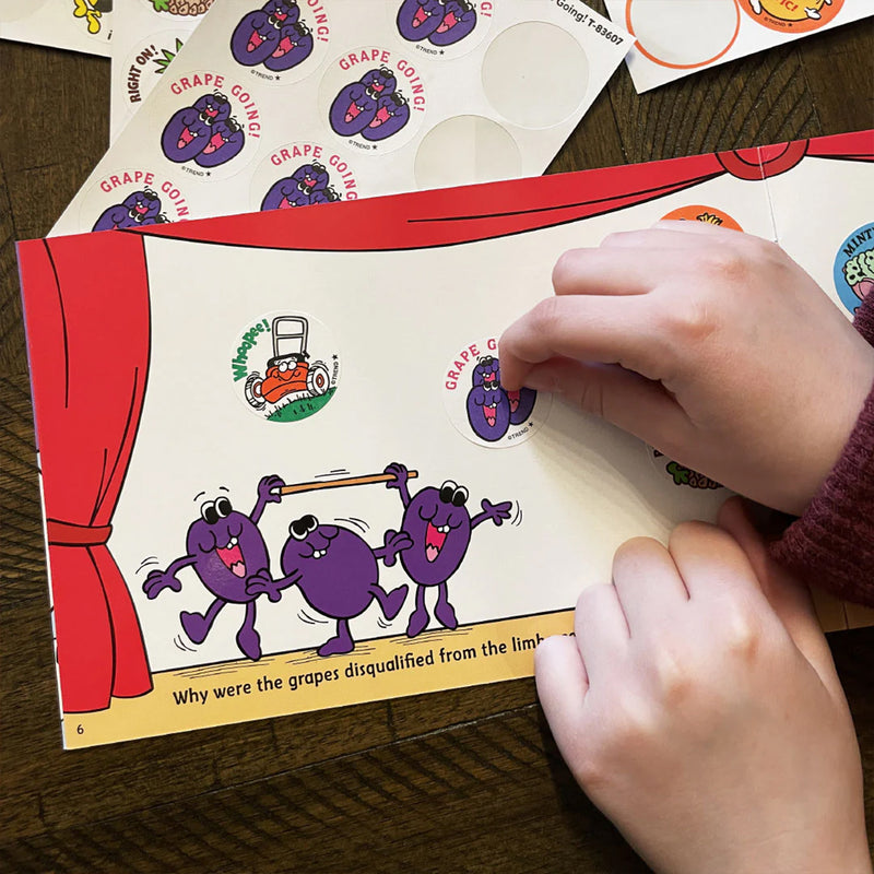 Stickers 24ct Grape Going Grape Jelly Scent