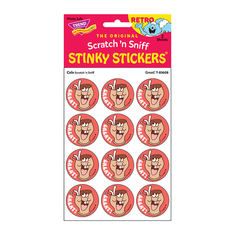 Stickers 24ct Great Cola Scent