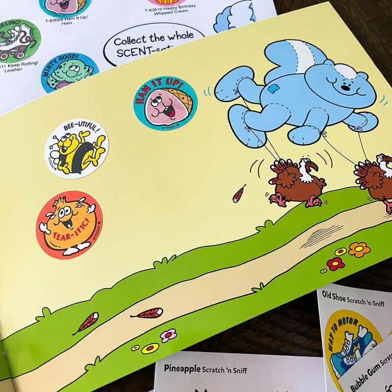 Stickers 24ct Ham It Up Ham Scent