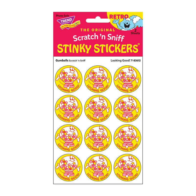 Stickers 24ct Looking Good Gumballs Scent
