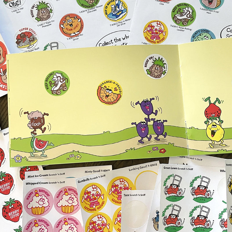 Stickers 24ct Right On Pineapple Scent