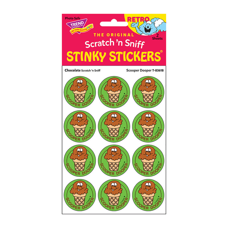 Stickers 24ct Scooper Dooper Choco Scent