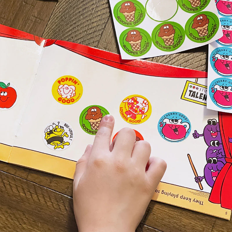 Stickers 24ct Scooper Dooper Choco Scent