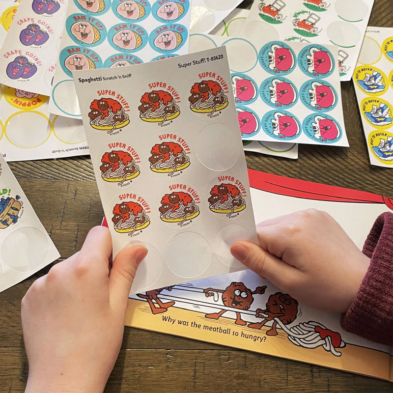 Stickers 24ct Super Stuff Spaghetti Scent