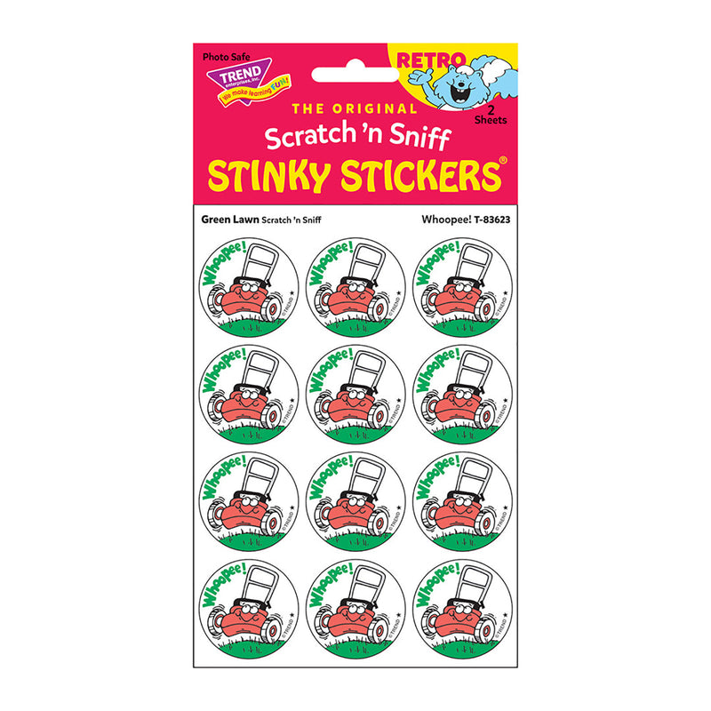 Stickers 24ct Whoopee Green Lawn Scent