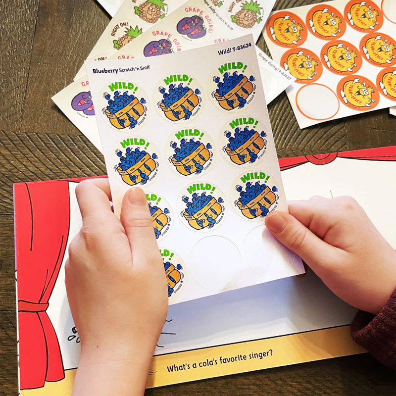 Stickers 24ct Wild Blueberry Scent