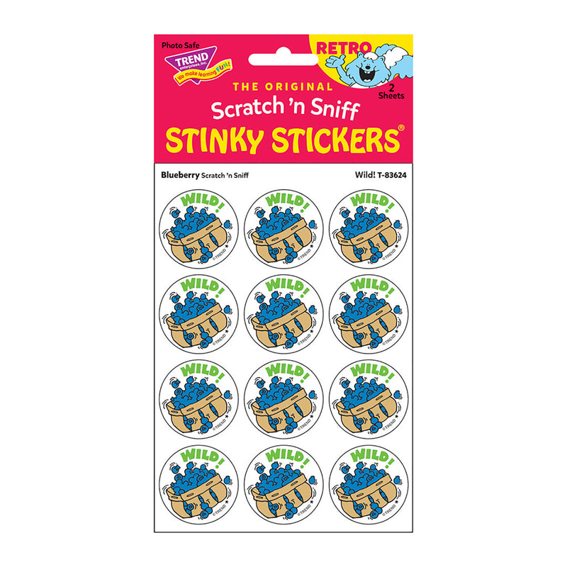 Stickers 24ct Wild Blueberry Scent