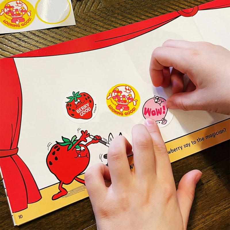 Stickers 24ct Wow Bubble Gum