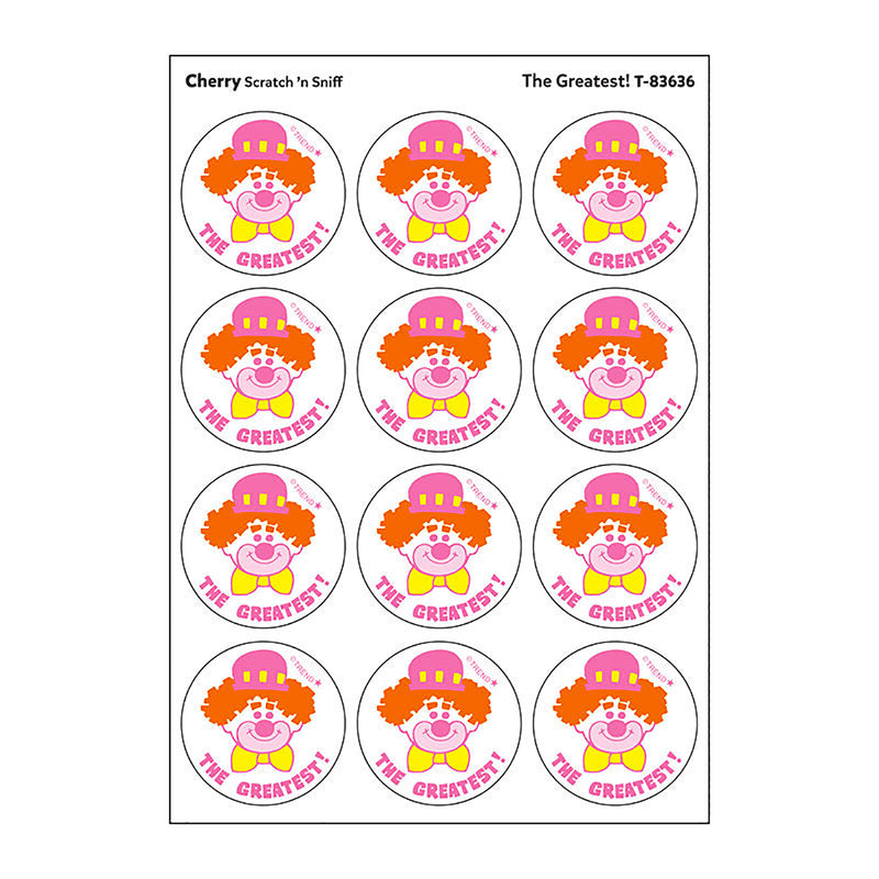 Stinky Stickers The Greatest Cherry Scent
