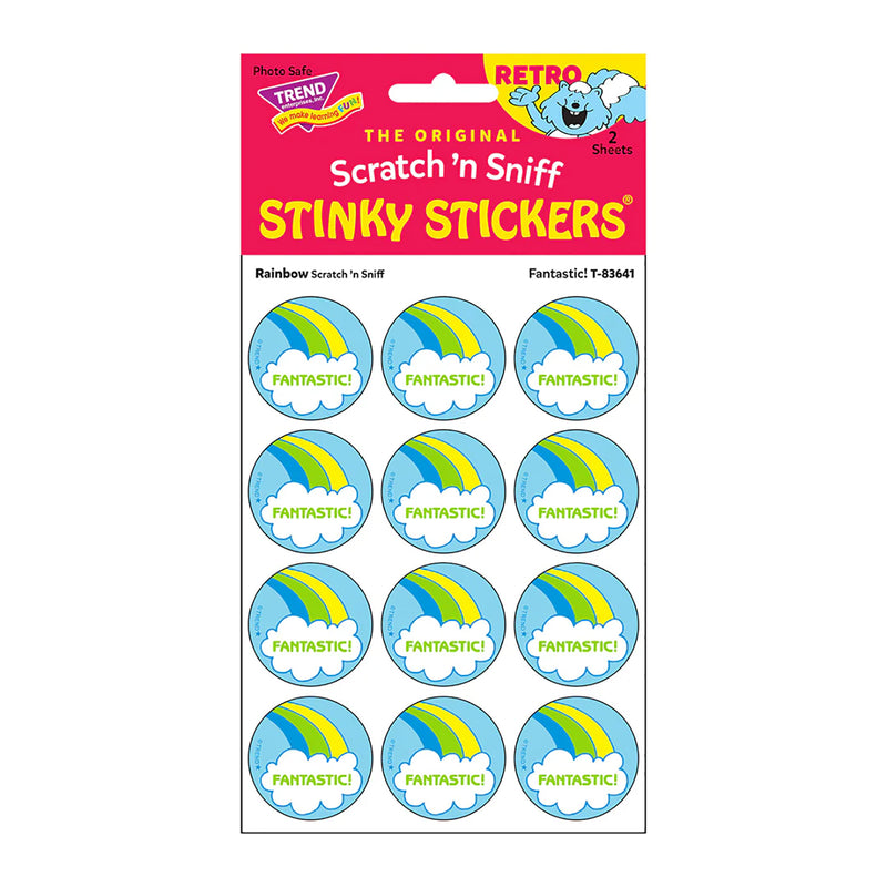 Stinky Stickers Rainbow Scent Fantastic