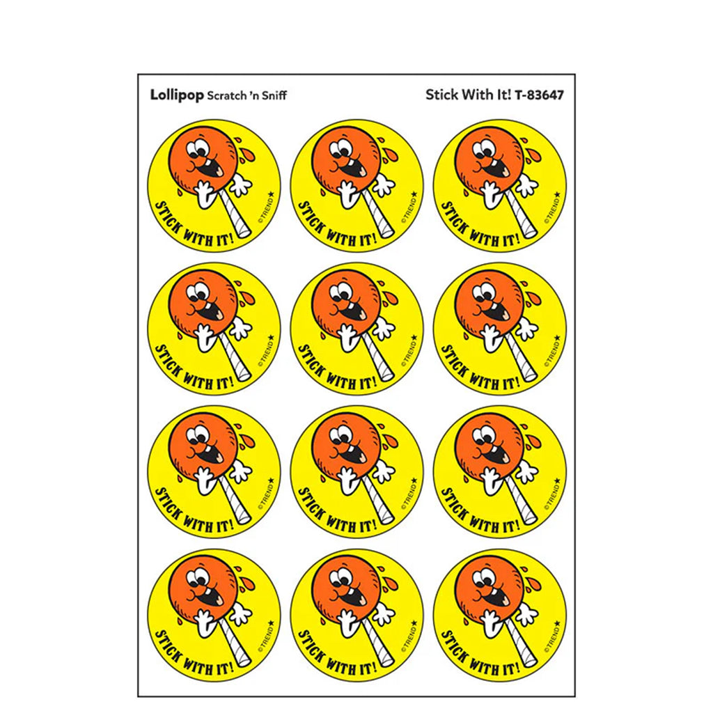 Stinky Stickers Lollipop Scent Stick With It