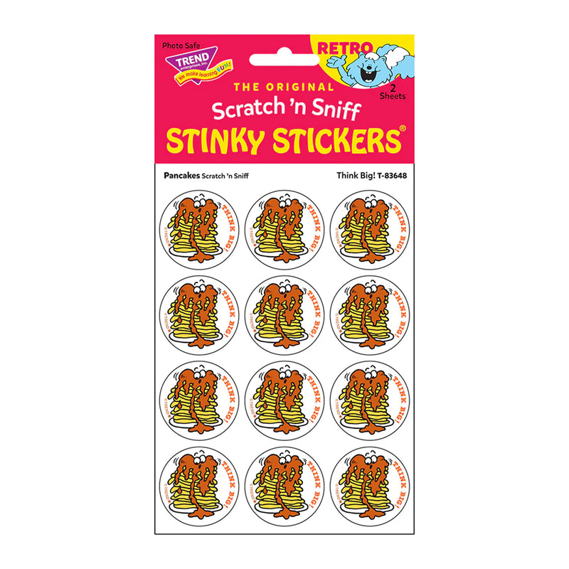 Stinky Stickers Pancakes Scent Think Big